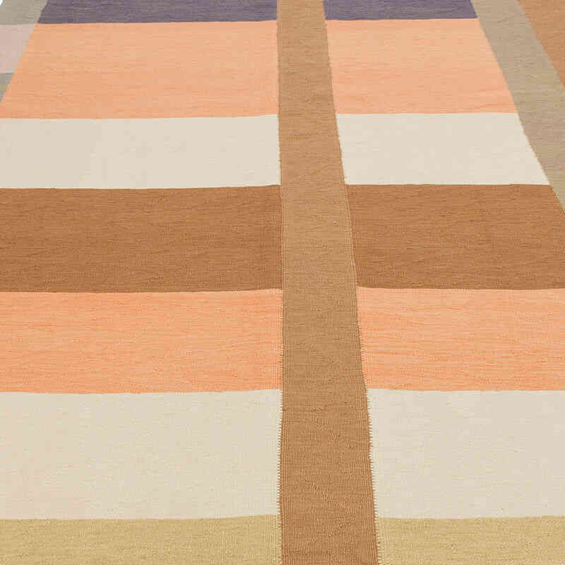 New Handwoven Turkish Kilim Rug - 6' 7" x 9' 7" (79" x 115") - K0072828