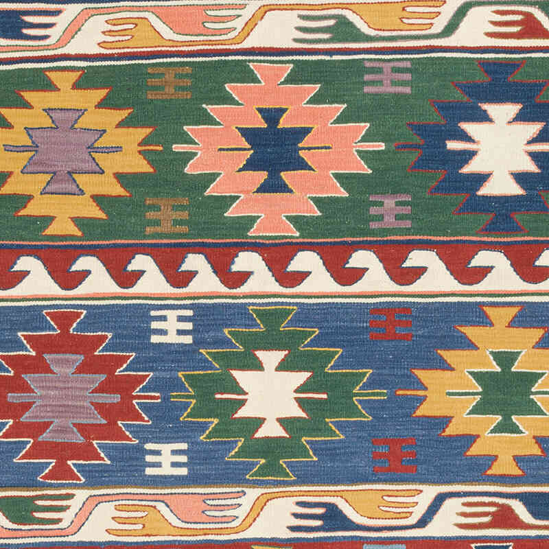Nueva Alfombra Turca Kilim - 123 cm x 185 cm - K0072831