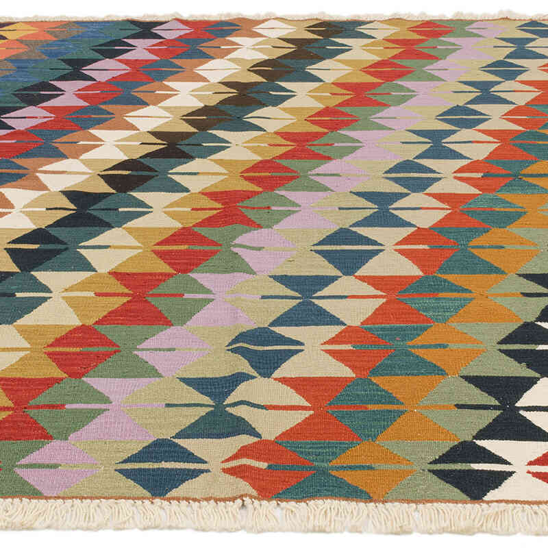 Yeni Kök Boya El Dokuma Kilim - 160 cm x 216 cm - K0072837