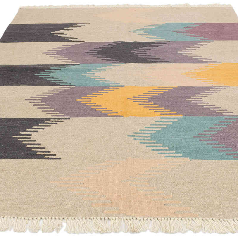 Yeni Kök Boya El Dokuma Kilim - 151 cm x 203 cm - K0072840