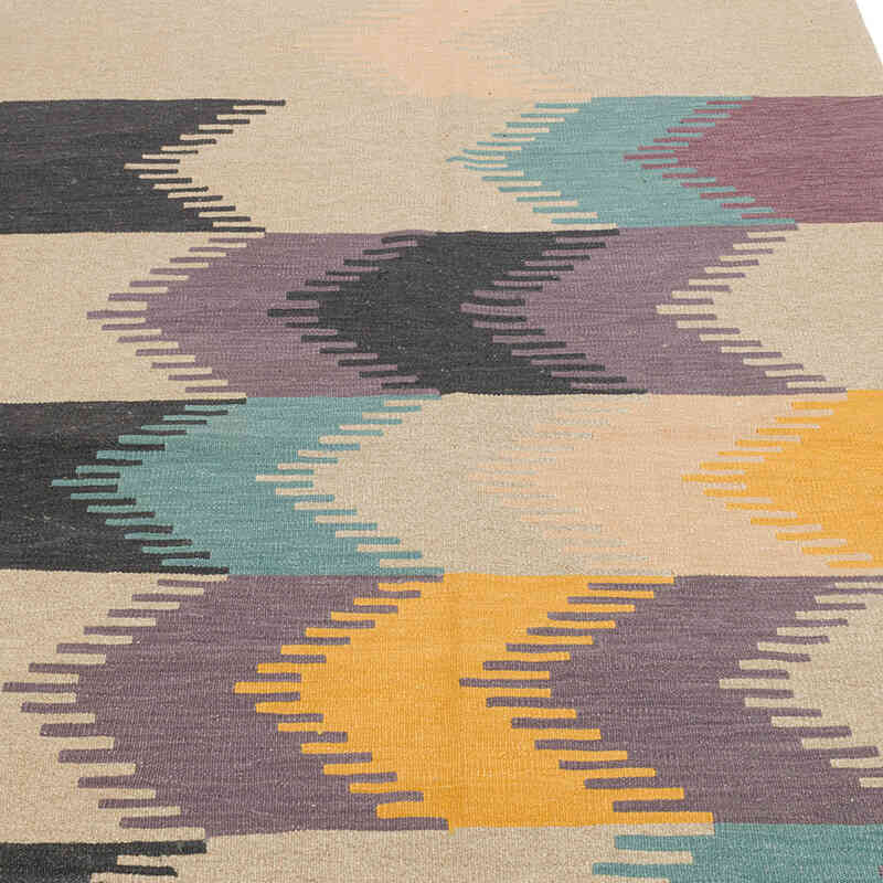 Yeni Kök Boya El Dokuma Kilim - 151 cm x 203 cm - K0072840