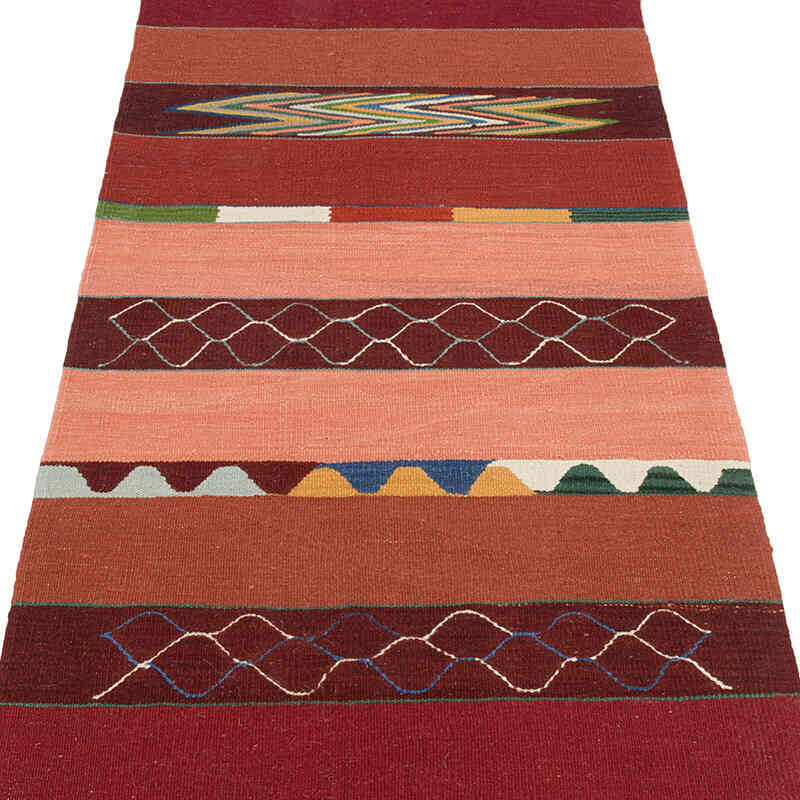 Yeni Kök Boya El Dokuma Yolluk Kilim - 83 cm x 200 cm - K0072841