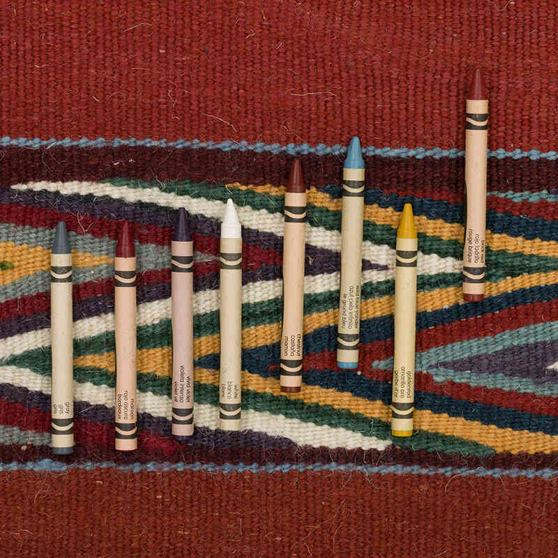 Yeni Kök Boya El Dokuma Yolluk Kilim - 83 cm x 200 cm - K0072841