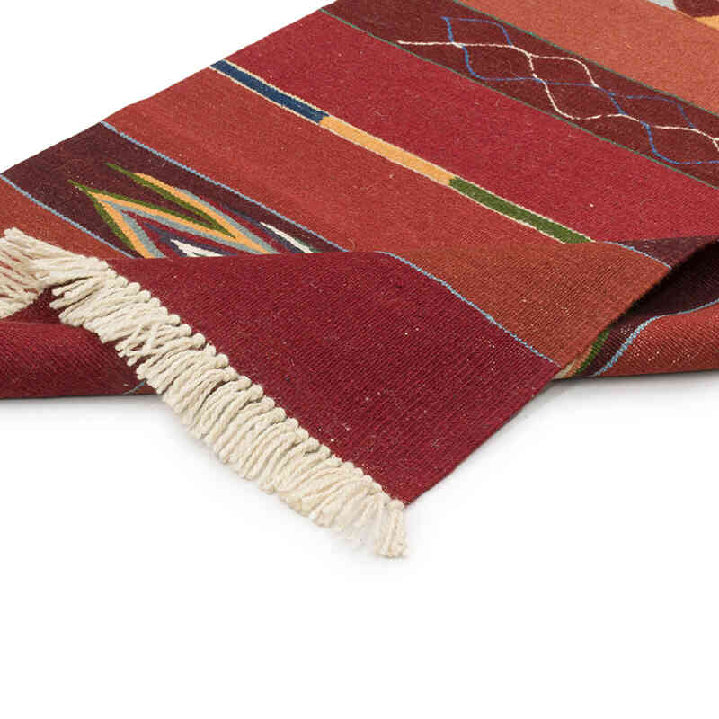 Yeni Kök Boya El Dokuma Yolluk Kilim - 83 cm x 200 cm - K0072841