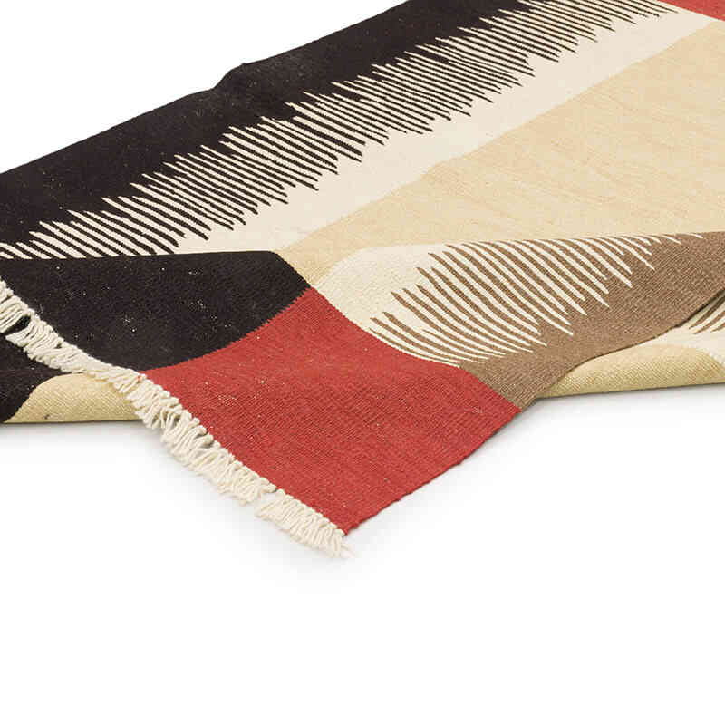 New Handwoven Turkish Kilim Rug - 4' 1" x 5' 11" (49" x 71") - K0072842
