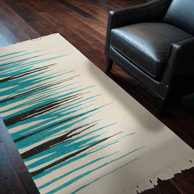Yeni Kök Boya El Dokuma Kilim - 120 cm x 202 cm - K0072847