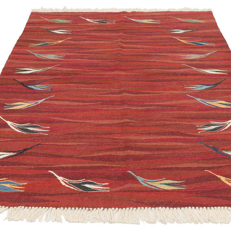 Yeni Kök Boya El Dokuma Kilim - 122 cm x 180 cm - K0072848