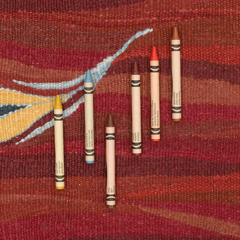 Yeni Kök Boya El Dokuma Kilim - 122 cm x 180 cm - K0072848