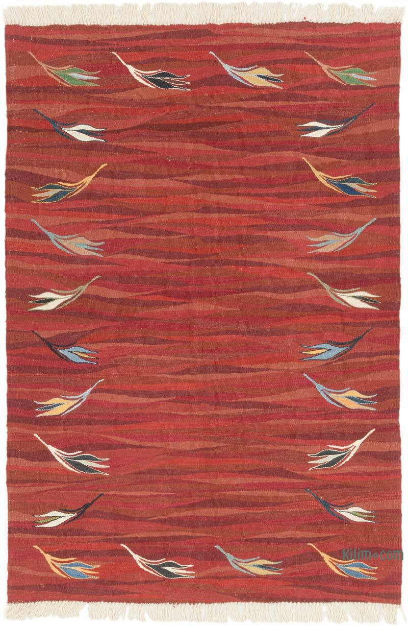 Yeni Kök Boya El Dokuma Kilim - 122 cm x 180 cm - K0072848