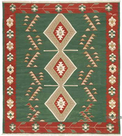 Yeni Kök Boya El Dokuma Kilim - 282 cm x 310 cm