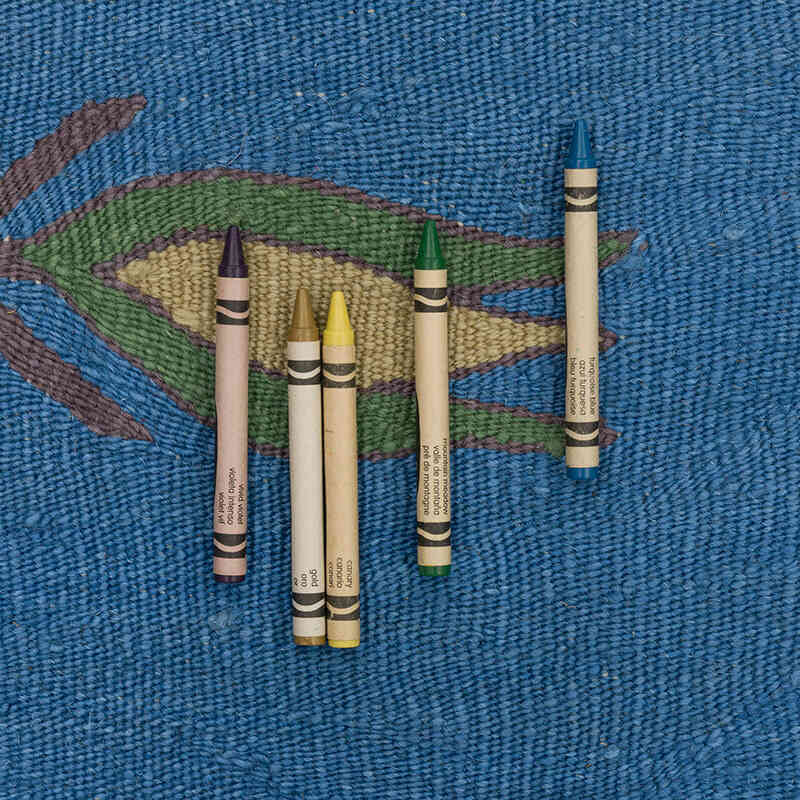 Nueva Alfombra Turca Kilim - 155 cm x 205 cm - K0072851