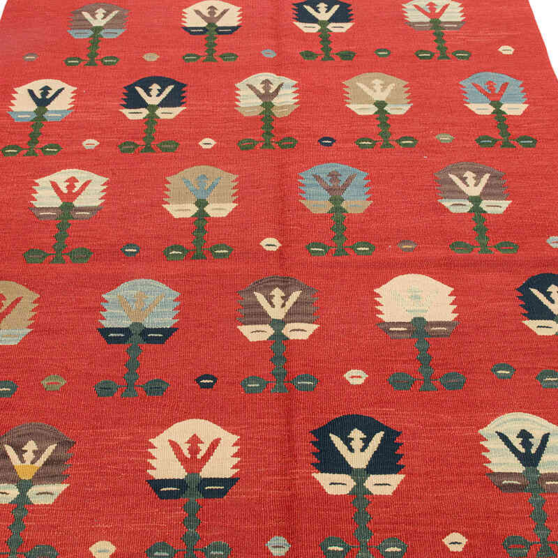 Nueva Alfombra Turca Kilim - 120 cm x 185 cm - K0072852