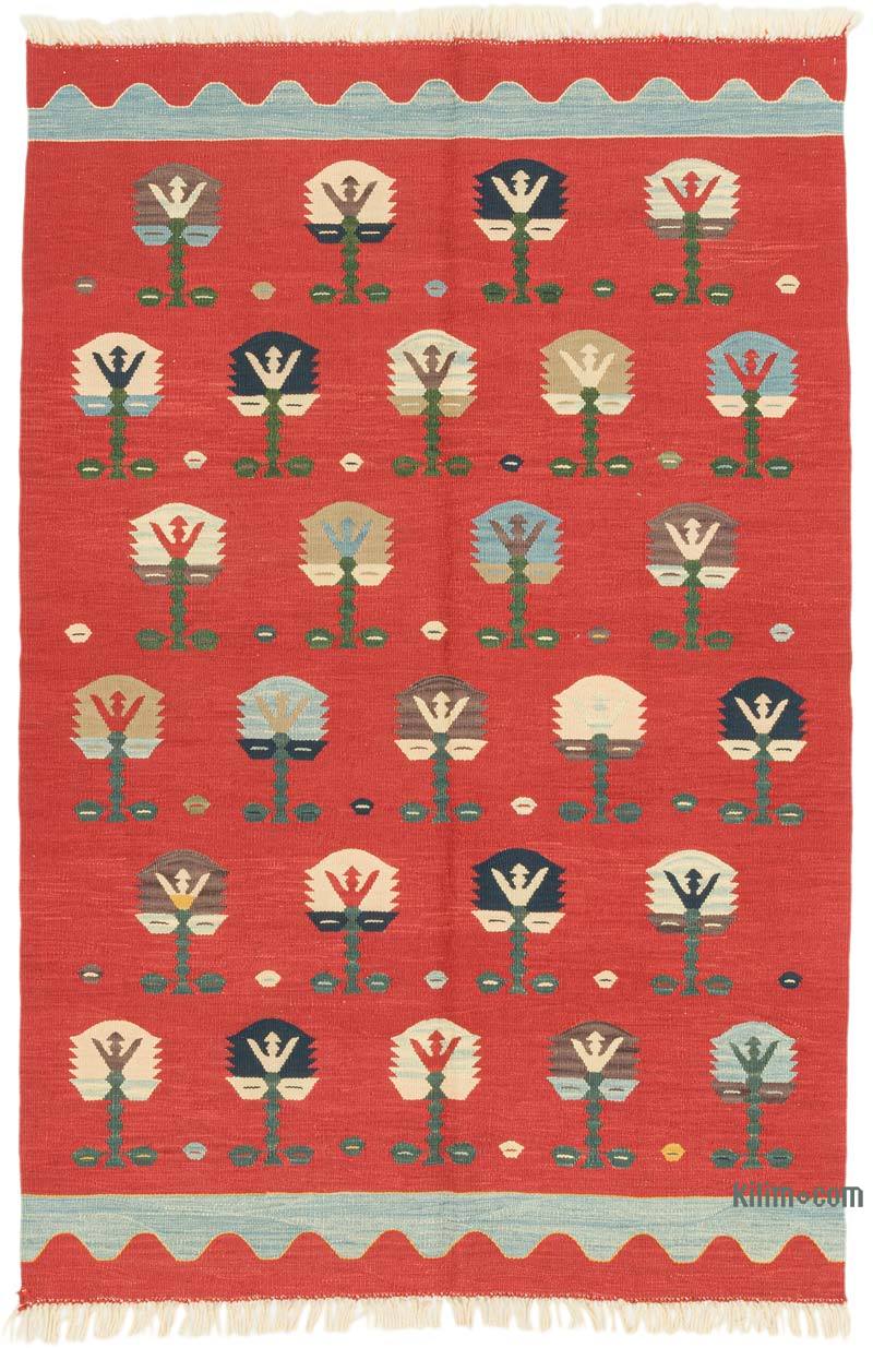 Nueva Alfombra Turca Kilim - 120 cm x 185 cm - K0072852