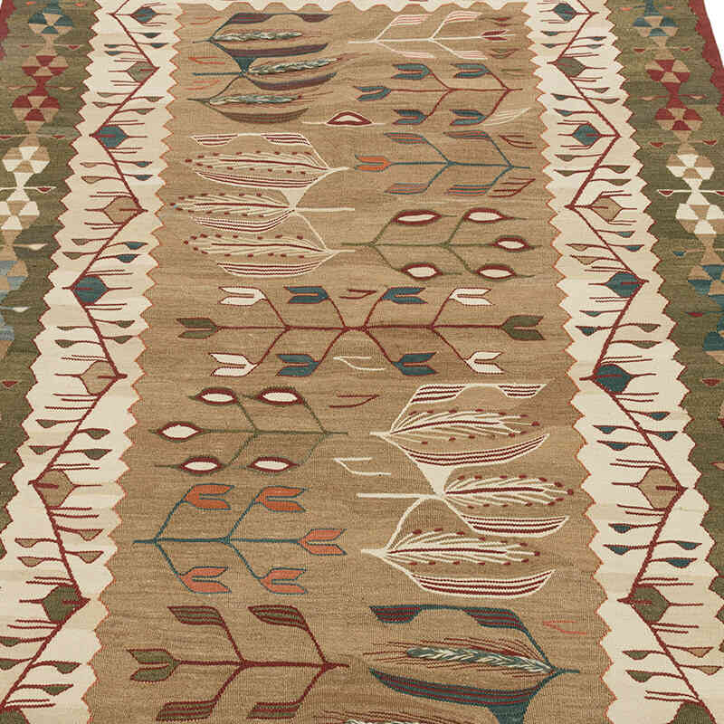 New Handwoven Turkish Kilim Rug - 3' 9" x 5' 7" (45" x 67") - K0072854