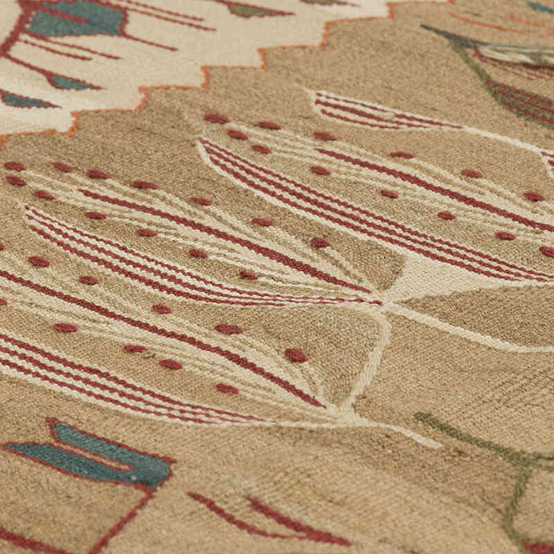 New Handwoven Turkish Kilim Rug - 3' 9" x 5' 7" (45" x 67") - K0072854
