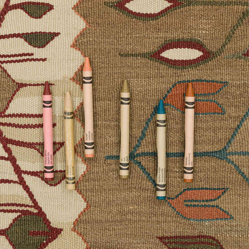 New Handwoven Turkish Kilim Rug - 3' 9" x 5' 7" (45" x 67") - K0072854