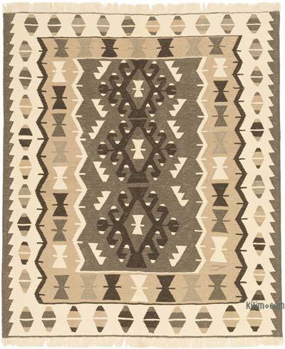 Yeni Kök Boya El Dokuma Kilim - 183 cm x 213 cm