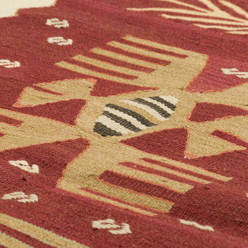 New Handwoven Turkish Kilim Rug - 3' 1" x 4' 4" (37" x 52") - K0072865
