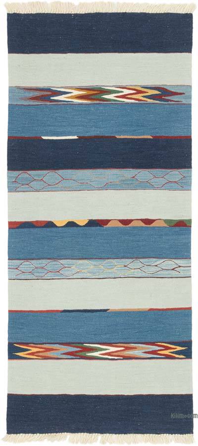 Yeni Kök Boya El Dokuma Yolluk Kilim - 93 cm x 210 cm