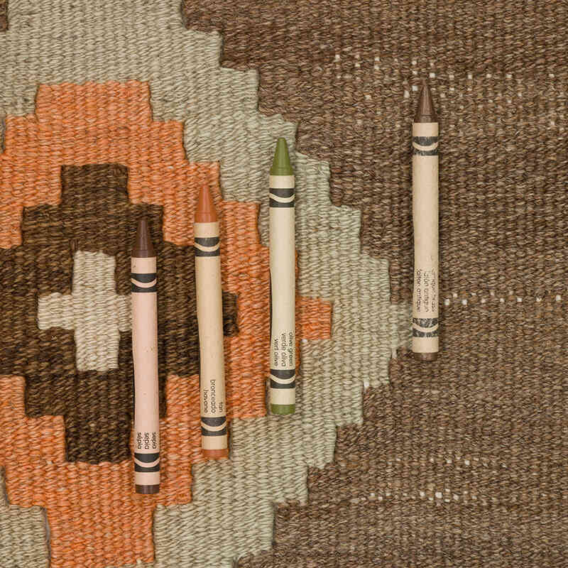 Nueva Alfombra Turca Kilim - 170 cm x 214 cm - K0072873