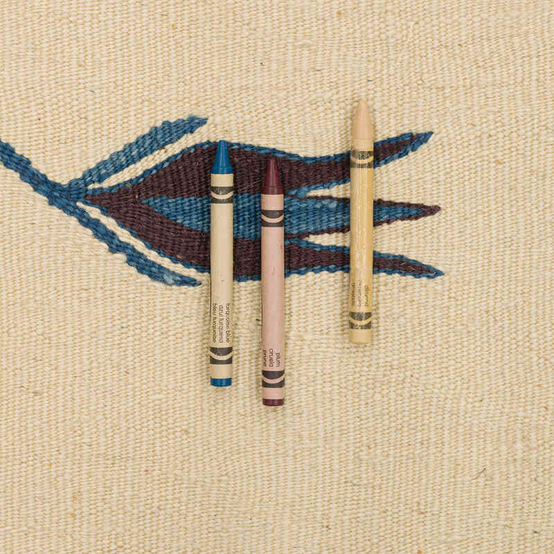 Yeni Kök Boya El Dokuma Yolluk Kilim - 85 cm x 300 cm - K0072874
