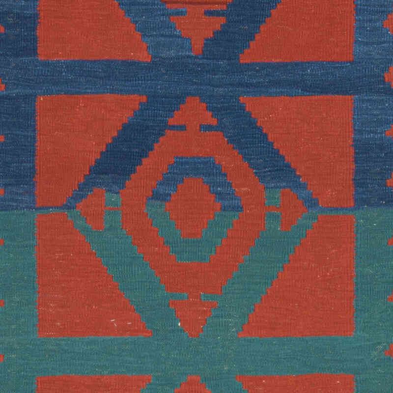 Yeni Kök Boya El Dokuma Yolluk Kilim - 96 cm x 293 cm - K0072877