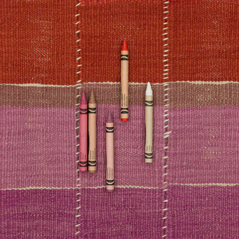 New Handwoven Turkish Kilim Runner - 2' 2" x 12' 10" (26" x 154") - K0072888