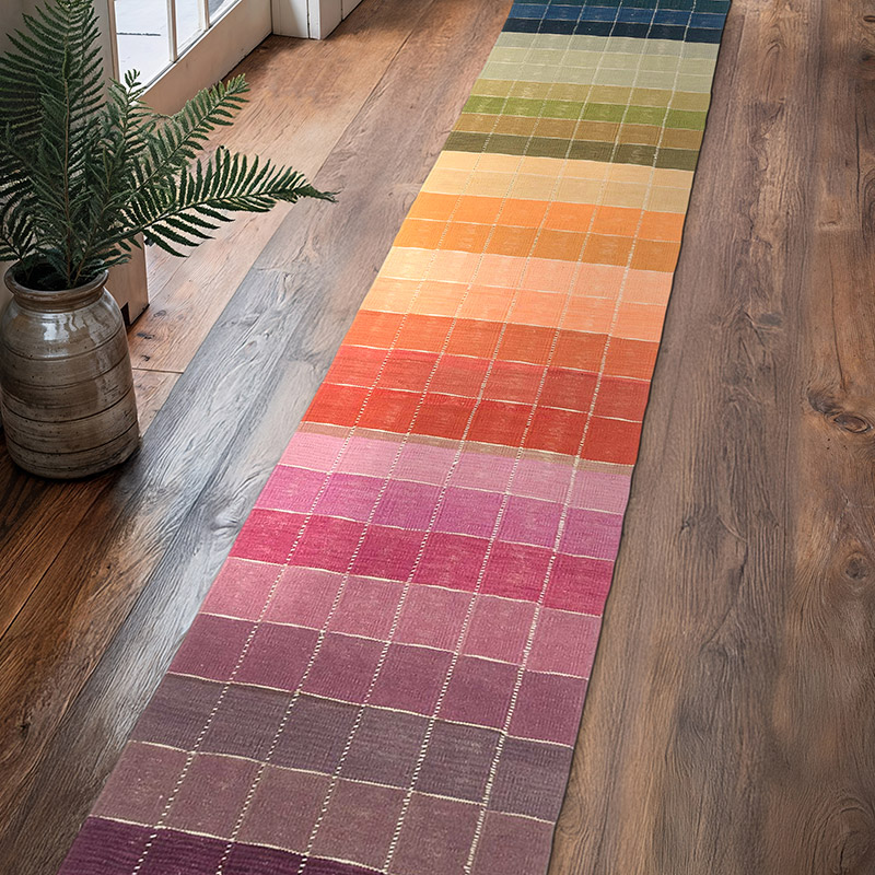New Handwoven Turkish Kilim Runner - 2' 2" x 12' 10" (26" x 154") - K0072888