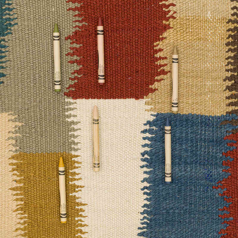 Yeni Kök Boya El Dokuma Yolluk Kilim - 77 cm x 767 cm - K0072890