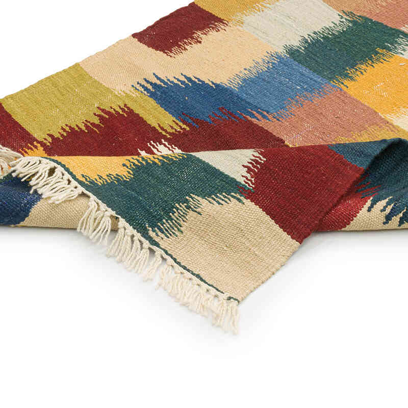 Yeni Kök Boya El Dokuma Yolluk Kilim - 77 cm x 767 cm - K0072890