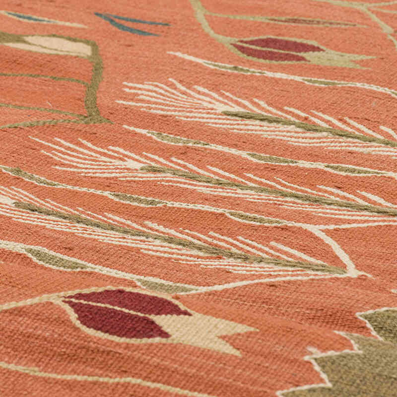 New Handwoven Turkish Kilim Rug - 3' 4" x 4' 9" (40" x 57") - K0072892