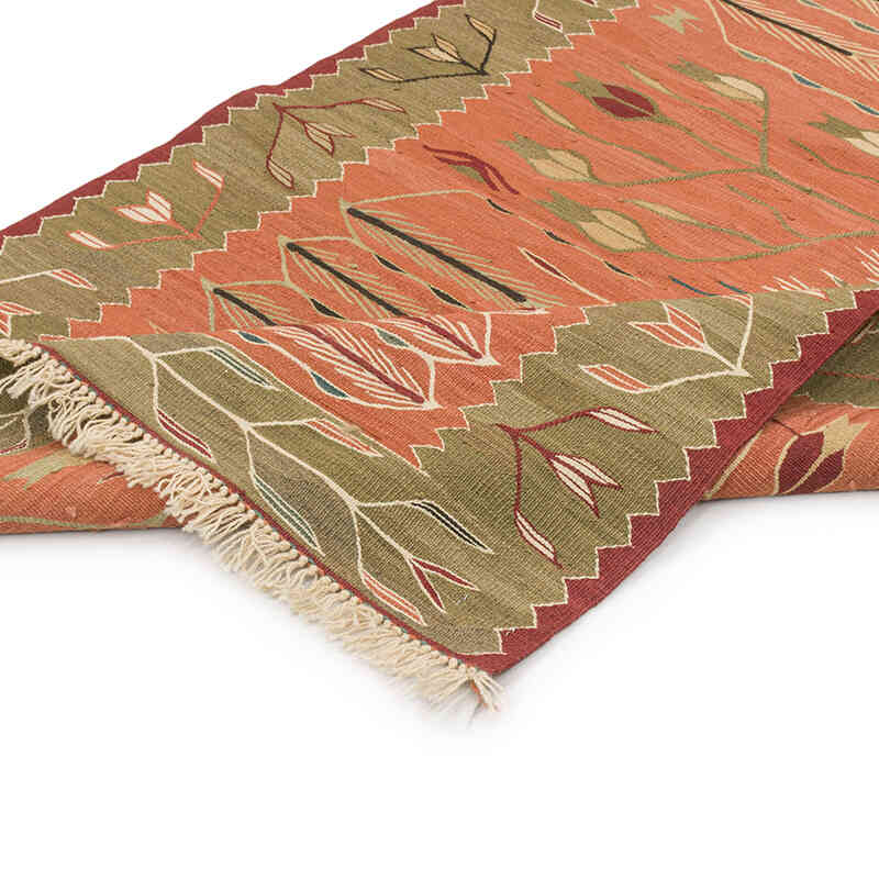 New Handwoven Turkish Kilim Rug - 3' 4" x 4' 9" (40" x 57") - K0072892