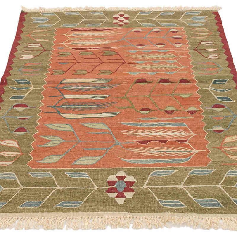 Nueva Alfombra Turca Kilim - 92 cm x 120 cm - K0072893