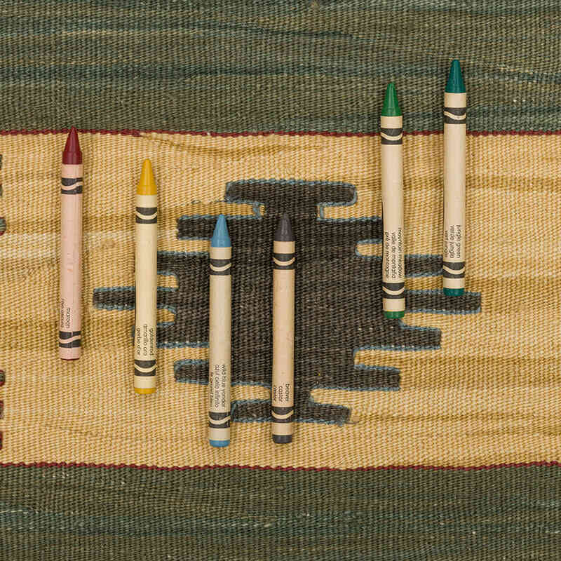 Nueva Alfombra Turca Kilim - 90 cm x 120 cm - K0072895