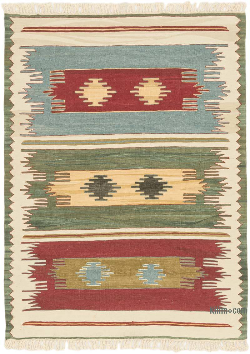 Nueva Alfombra Turca Kilim - 90 cm x 120 cm - K0072895