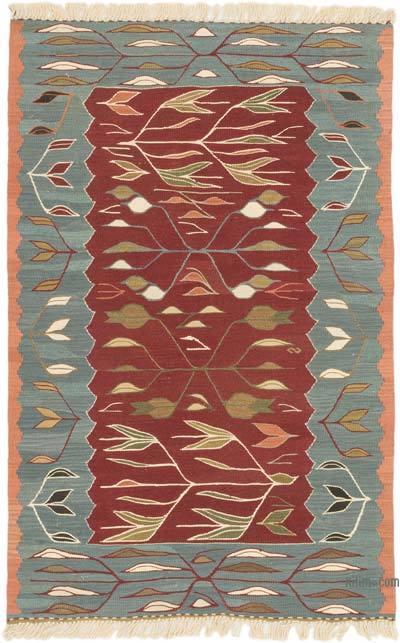 Yeni Kök Boya El Dokuma Kilim - 96 cm x 146 cm