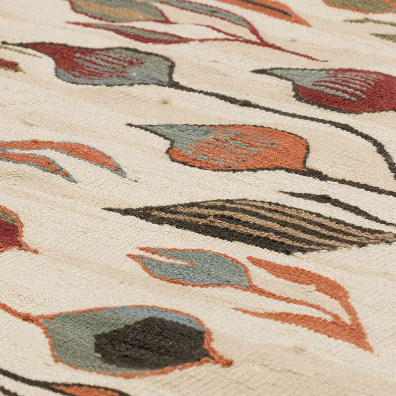Yeni Kök Boya El Dokuma Kilim - 90 cm x 121 cm - K0072897