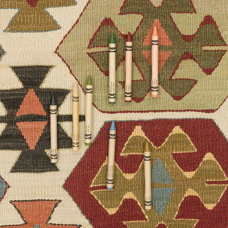 Yeni Kök Boya El Dokuma Kilim - 106 cm x 150 cm - K0072898
