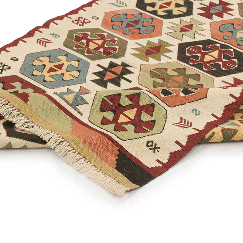 Yeni Kök Boya El Dokuma Kilim - 106 cm x 150 cm - K0072898