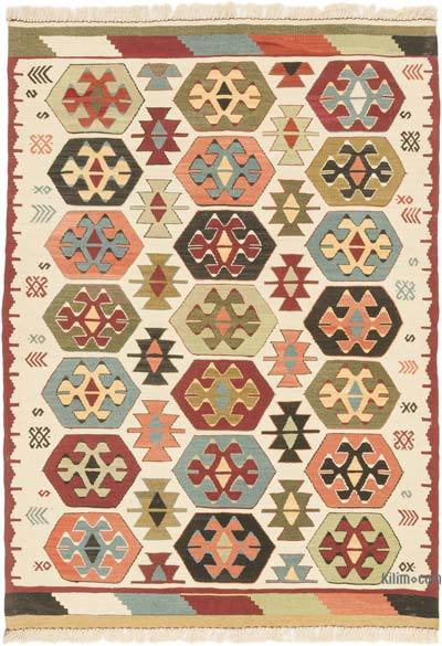 Yeni Kök Boya El Dokuma Kilim - 106 cm x 150 cm
