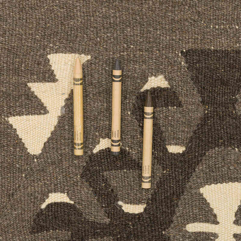 Yeni Kök Boya El Dokuma Kilim - 91 cm x 118 cm - K0072901