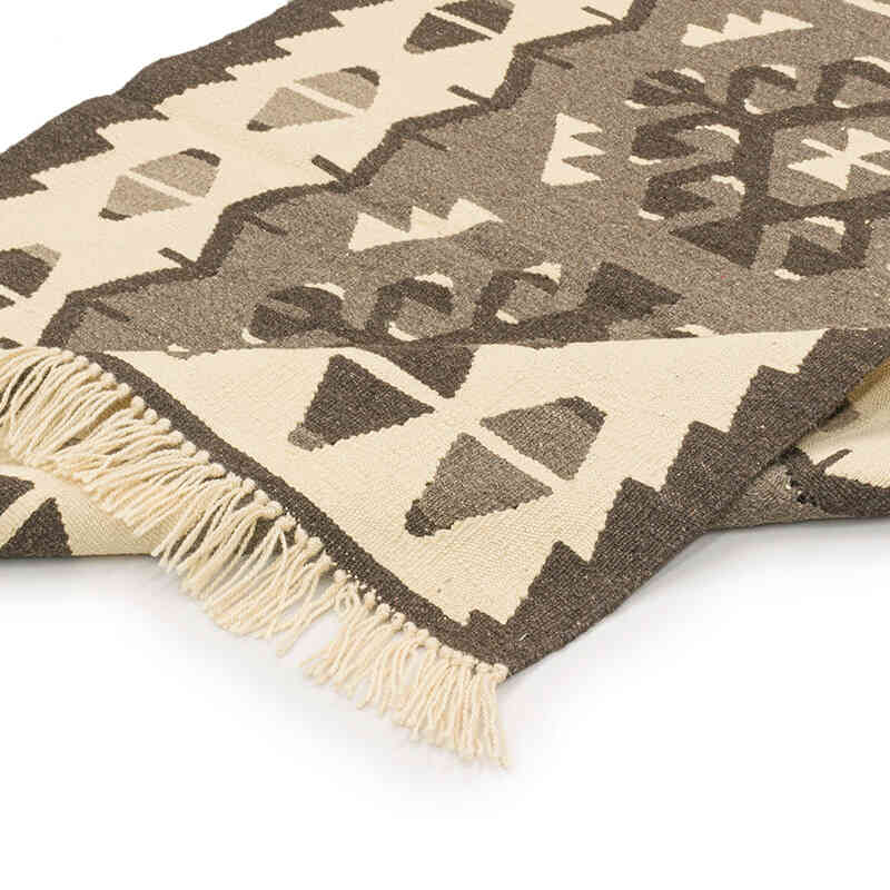 Yeni Kök Boya El Dokuma Kilim - 91 cm x 118 cm - K0072901