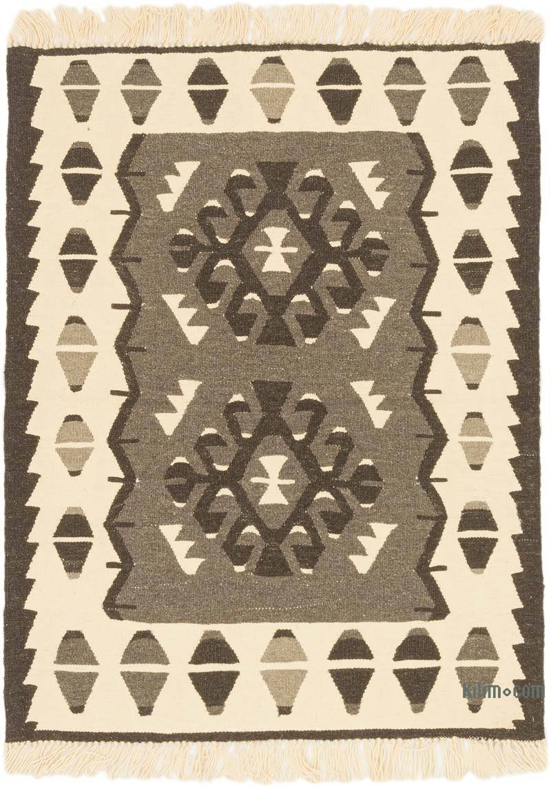 Yeni Kök Boya El Dokuma Kilim - 91 cm x 118 cm - K0072901