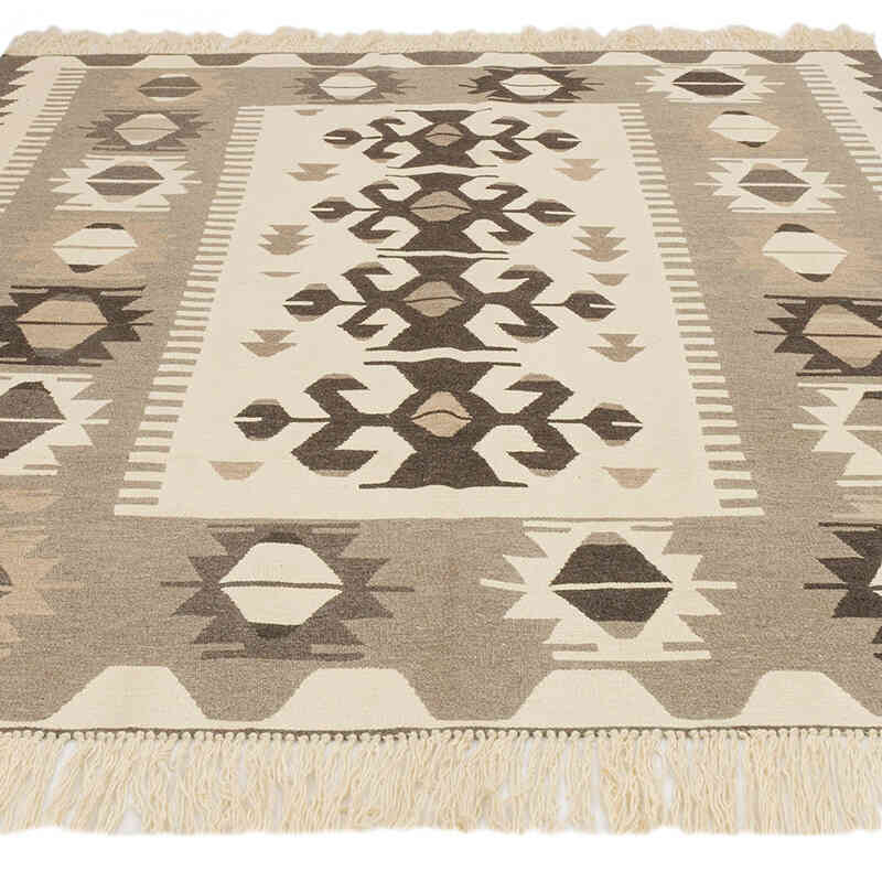 Nueva Alfombra Turca Kilim - 180 cm x 215 cm - K0072902