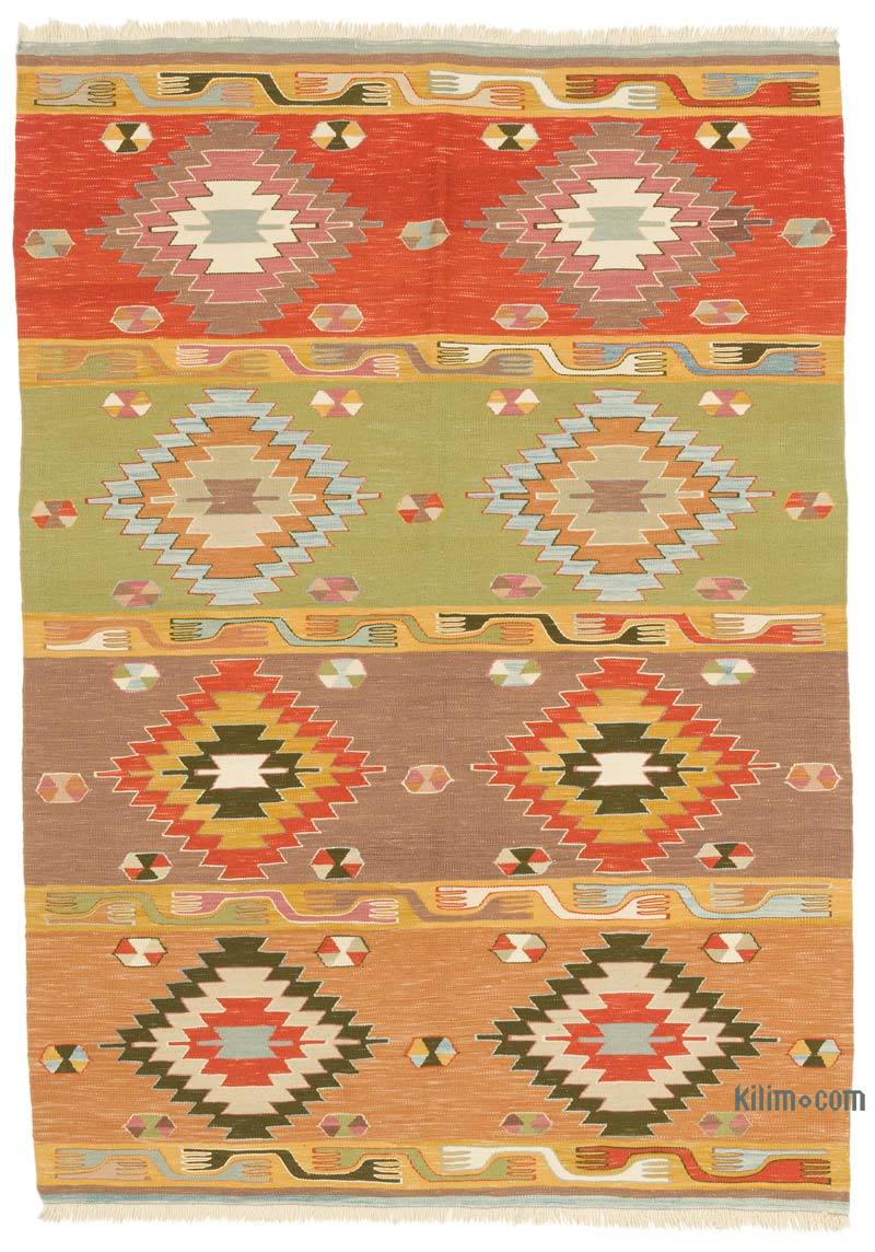 Nueva Alfombra Turca Kilim - 118 cm x 160 cm - K0072908