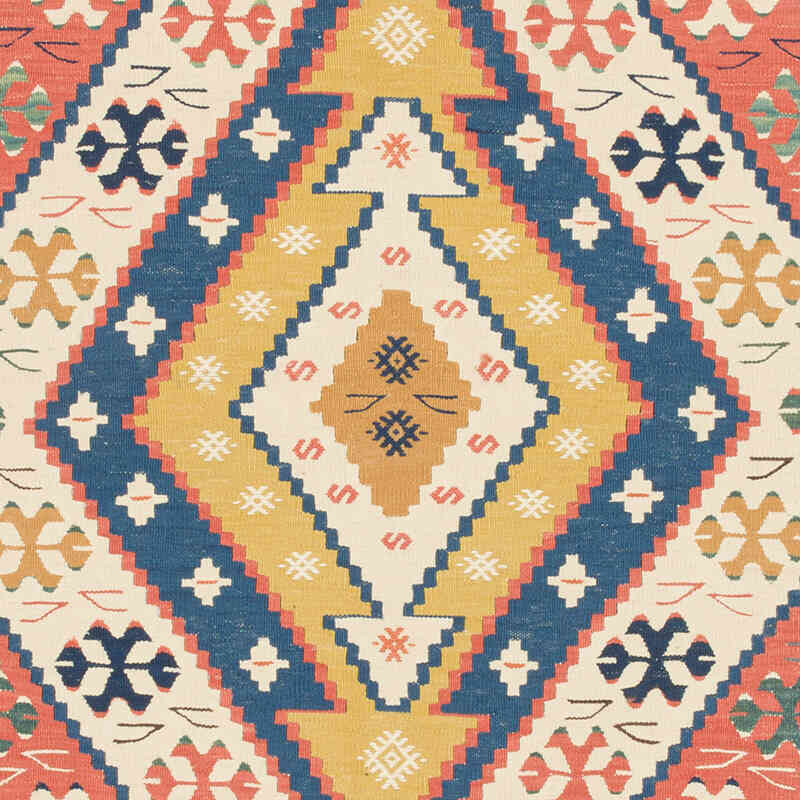 Yeni Kök Boya El Dokuma Kilim - 117 cm x 167 cm - K0072909