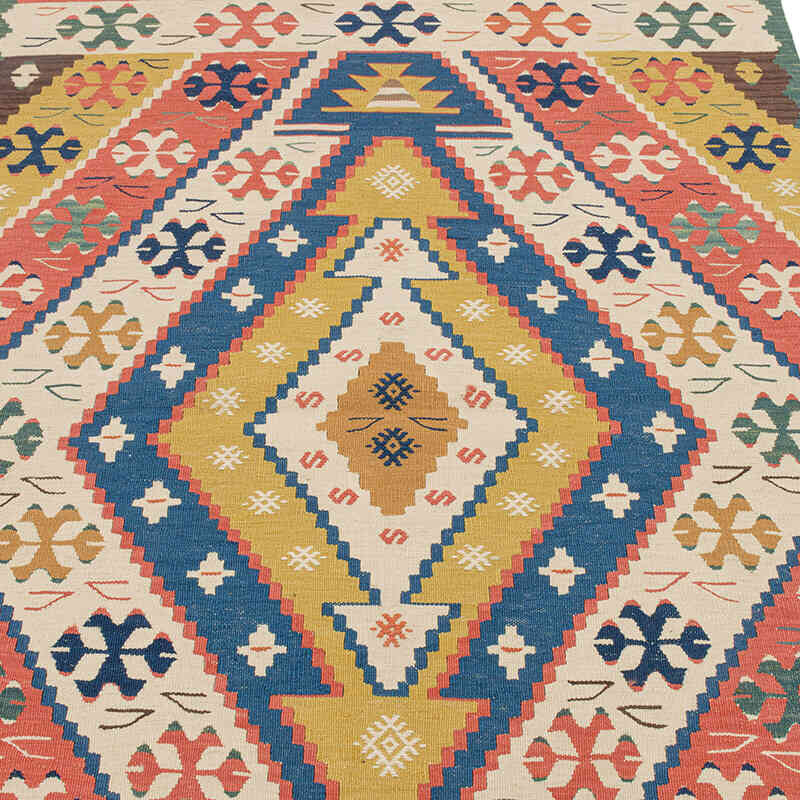 Yeni Kök Boya El Dokuma Kilim - 117 cm x 167 cm - K0072909