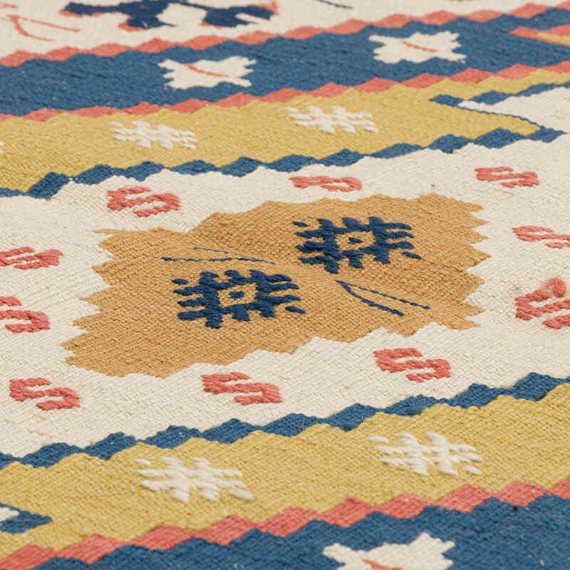 Yeni Kök Boya El Dokuma Kilim - 117 cm x 167 cm - K0072909