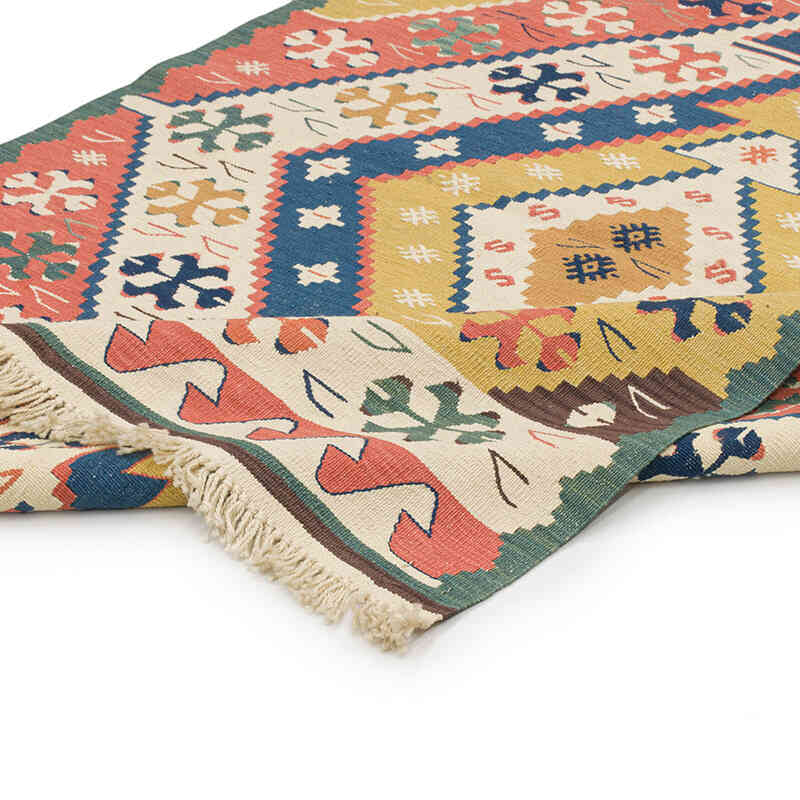 Yeni Kök Boya El Dokuma Kilim - 117 cm x 167 cm - K0072909
