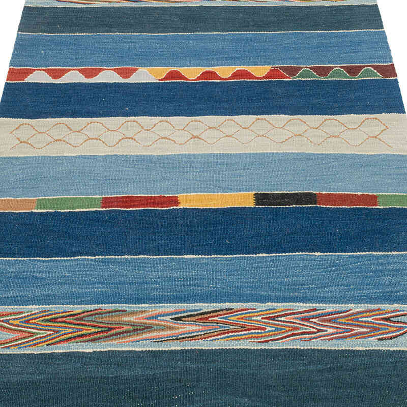 Yeni Kök Boya El Dokuma Kilim - 90 cm x 131 cm - K0072910